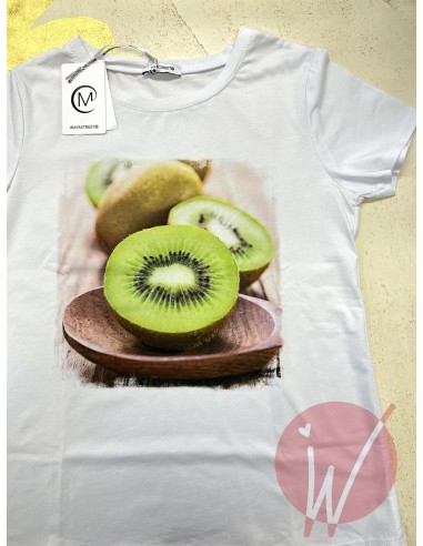 T-Shirt Fruit Bianco