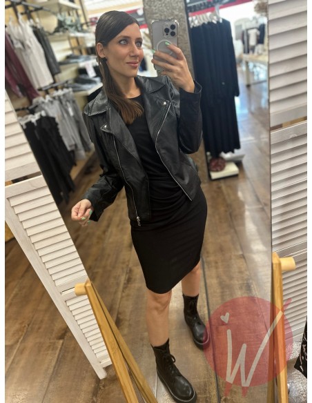 Chiodino Ecopelle Roxy Nero