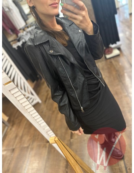 Chiodino Ecopelle Roxy Nero