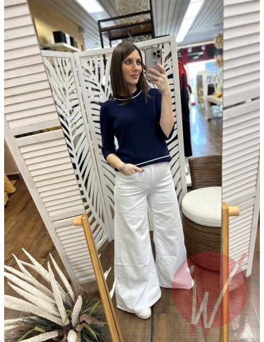 Jeans Palazzo White