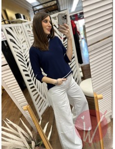 Jeans Palazzo White 2