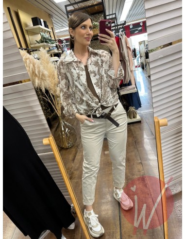 Pantalone Memphis Beige