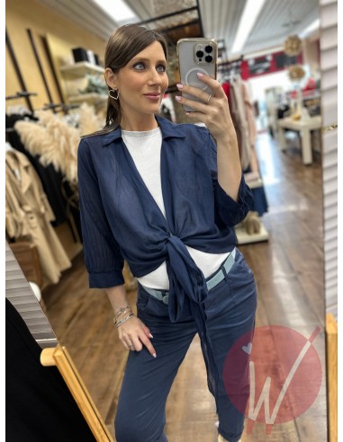 Camicia Celine Blu