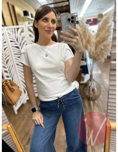 T-Shirt Charlotte Bianco