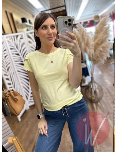 T-Shirt Charlotte Giallo