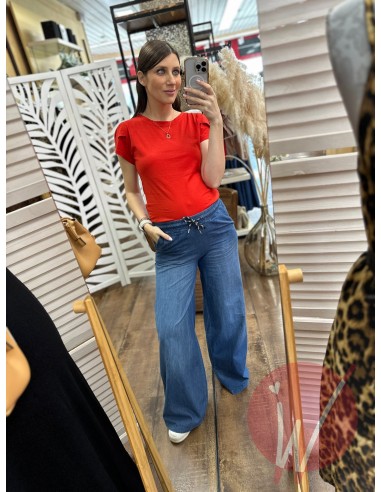 Pantalone Palazzo Chambray Melbourne