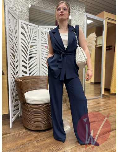 Tailleur Barbados Smanicato Blu