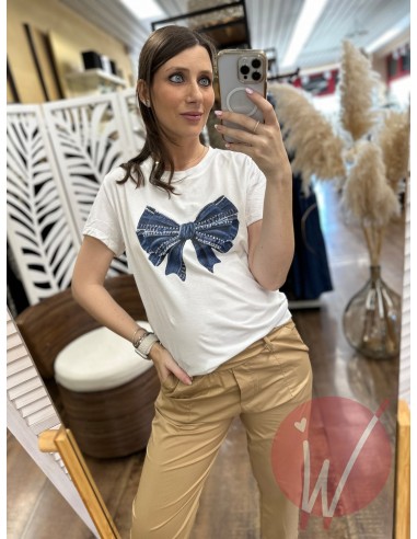 T-Shirt Fiocco Denim