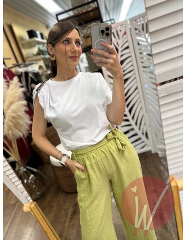 T-Shirt Jade Bianco