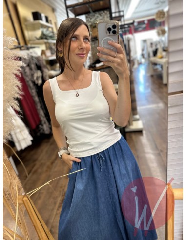 Canotta Basic Lily Panna