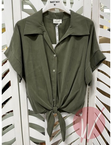 Camicia Cupro Militare