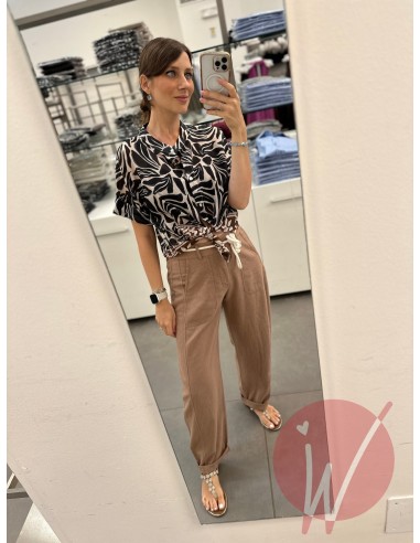Pantalone Ovetto Kenya Sabbia