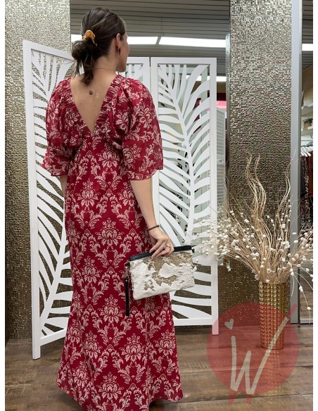 Abito Calipso Rosso India