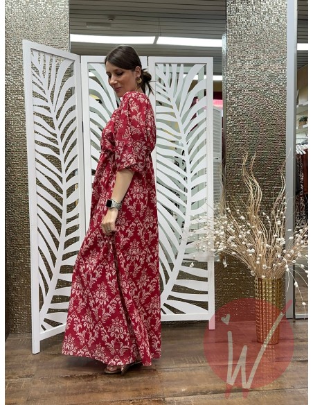 Abito Calipso Rosso India