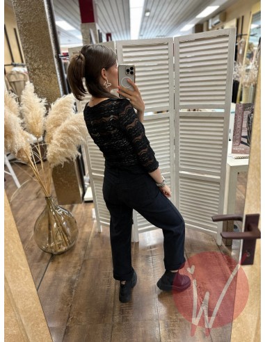 Jeans Black Straight