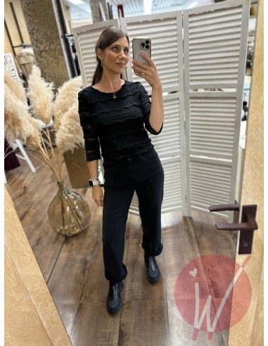 Jeans Black Straight