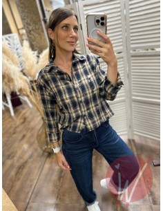 Camicia Check Strappi