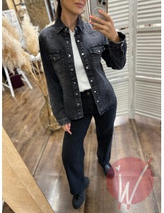 Camicia Denim Black 2