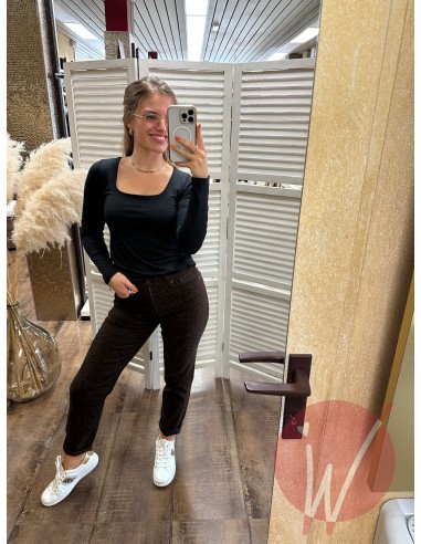 Jeans Slim Fit Maculato