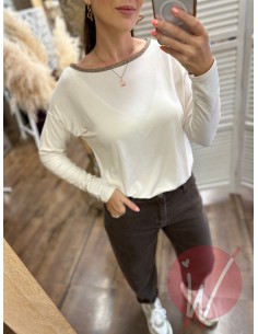 Maglia Lurex Crystal Burro 2
