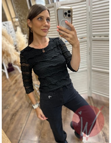 Top Pizzo Deva Nero