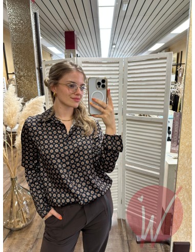 Camicia Satin Damasco