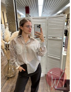 Camicia Straight Burro