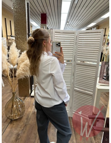 Camicia Fiocco Bianco