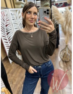 Maglia Lurex Crystal Moro