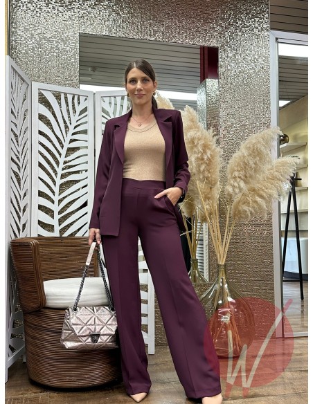Tailleur Venice Bordeaux