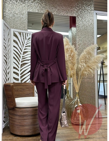 Tailleur Venice Bordeaux
