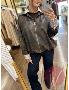 Bomber Ecopelle Lauren Moro... 2