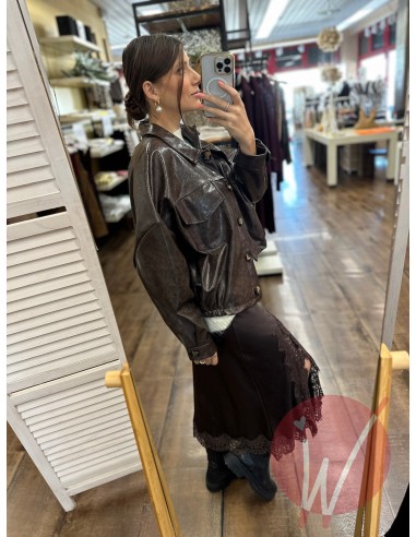 Bomber Ecopelle Marble Moro - HAVE ONE Bomber Ecopelle Marble Moro - HAVE ONE