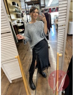 Gonna Lingerie Pizzo Nero 2