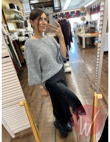 Gonna Lingerie Pizzo Nero