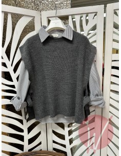 Gilet Fiocchi Janis Grigio...