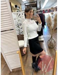 Minigonna Suede Nero - HAVE... 2