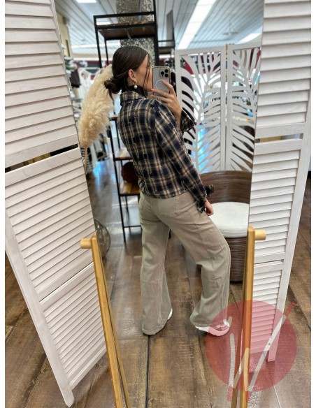 Jeans Palazzo Tokyo Tortora