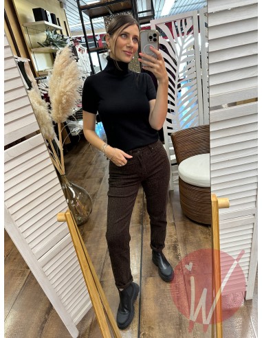 Jeans Slim Fit Maculato