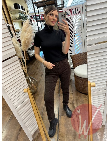 Jeans Slim Fit Maculato