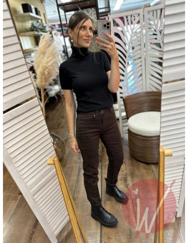 Jeans Slim Fit Maculato