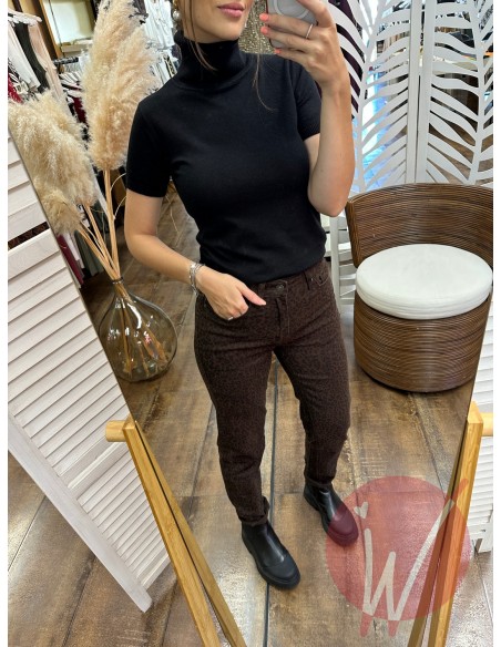 Jeans Slim Fit Maculato