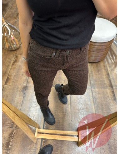 Jeans Slim Fit Maculato