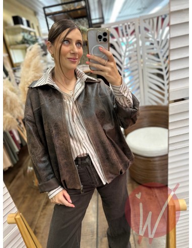 Bomber Ecopelle Lauren Moro - HAVE ONE Bomber Ecopelle Lauren Moro - HAVE ONE