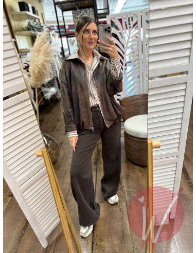 Bomber Ecopelle Lauren Moro - HAVE ONE Bomber Ecopelle Lauren Moro - HAVE ONE