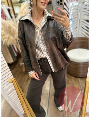 Bomber Ecopelle Lauren Moro - HAVE ONE Bomber Ecopelle Lauren Moro - HAVE ONE