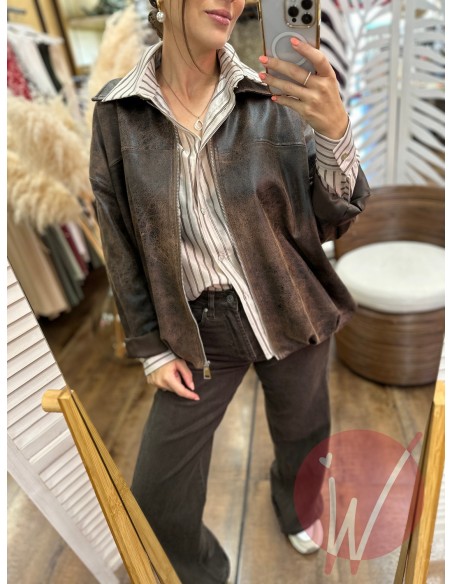 Bomber Ecopelle Lauren Moro - HAVE ONE