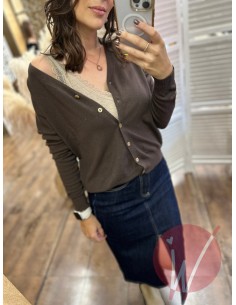 Cardigan Crop Chantal Moro 2