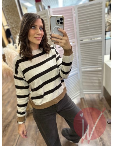Maglia Righe Brooke Moro
