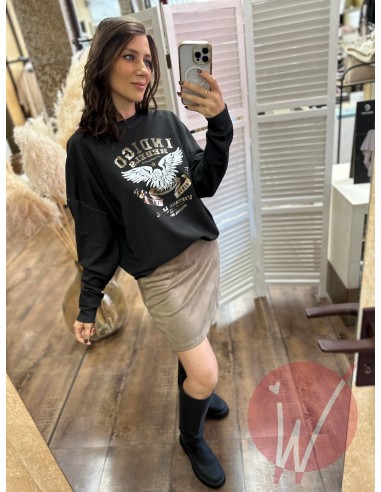 Felpa Indigo Nero - HAVE ONE